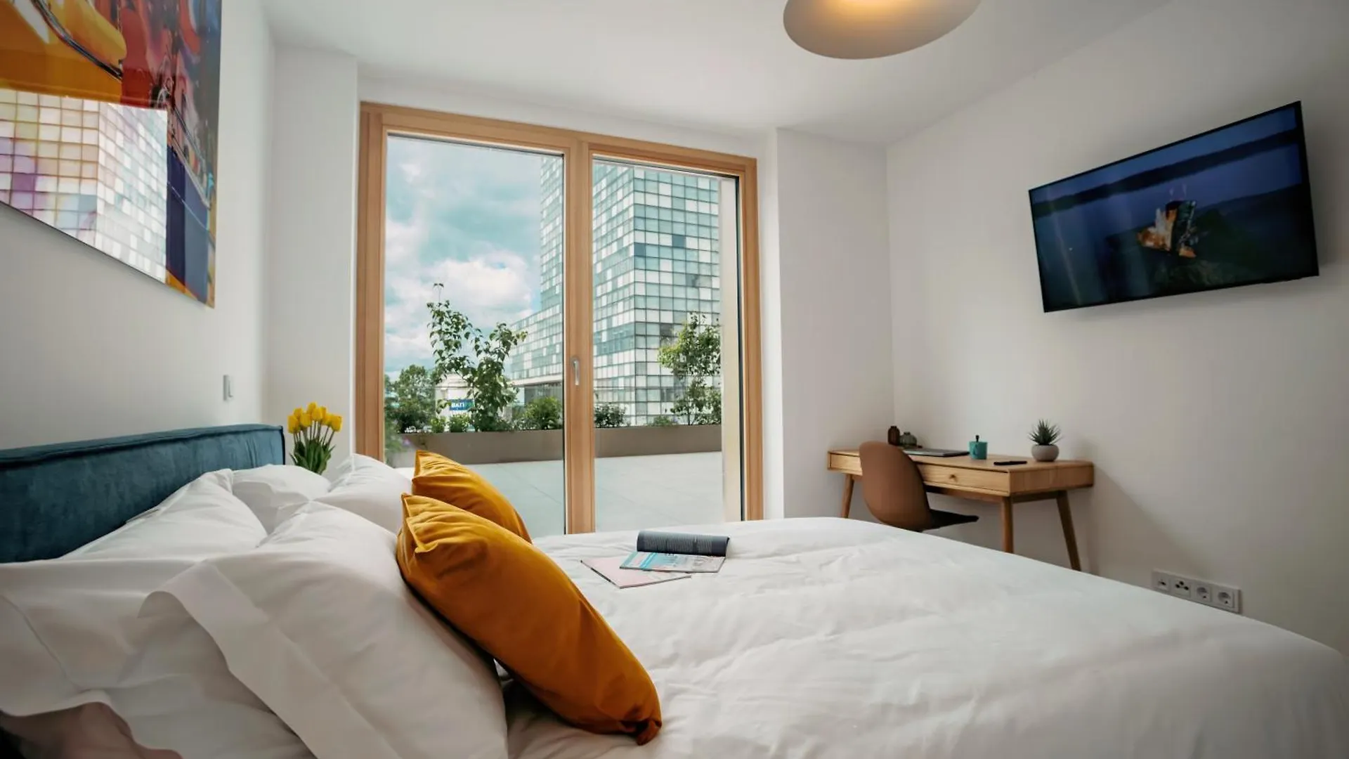 Media Bay Apartments In Kirchberg By Rentaroo Luxembourg Luxembourg